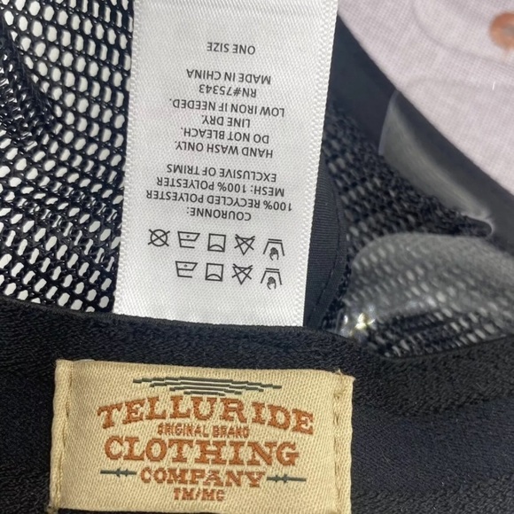 NWT Telluride Clothing Co. Trout Trucker Hat Hiking Outdoors Camping - Picture 5 of 5